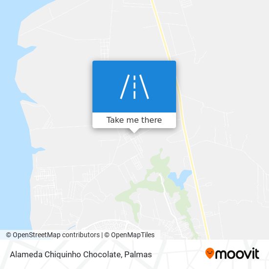 Alameda Chiquinho Chocolate map