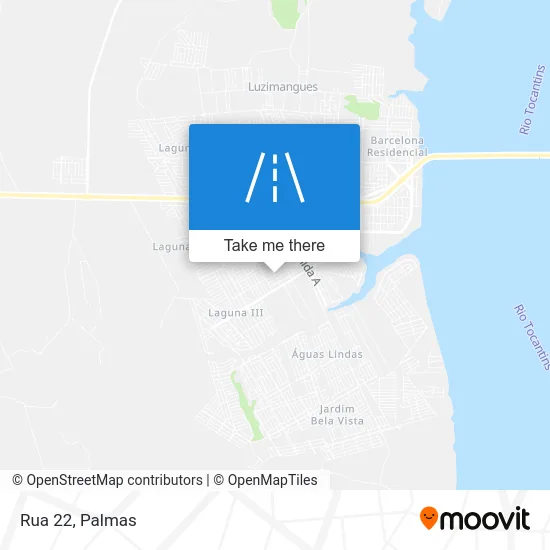 Rua 22 map