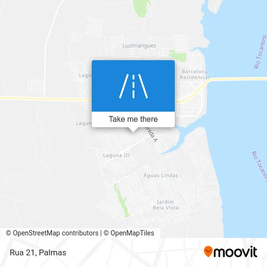 Rua 21 map