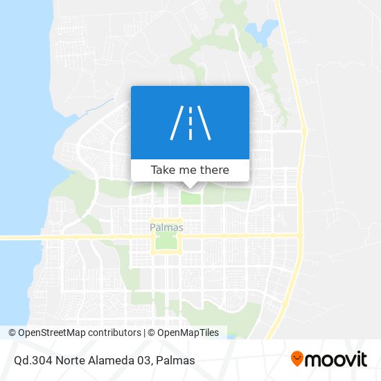Qd.304 Norte Alameda 03 map