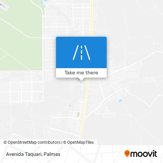 Avenida Taquari map