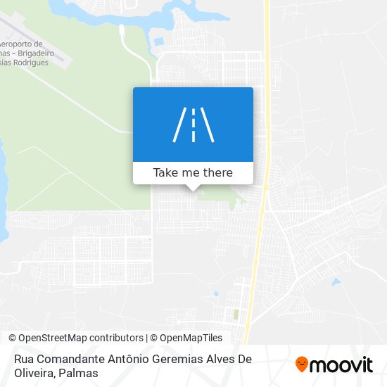 Rua Comandante Antônio Geremias Alves De Oliveira map