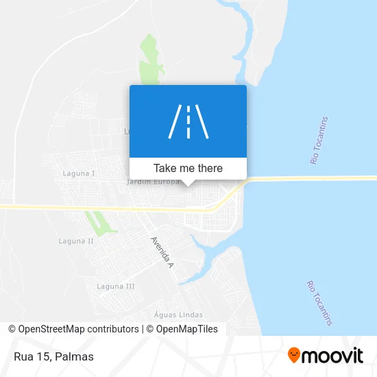 Rua 15 map