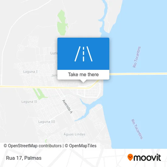 Rua 17 map