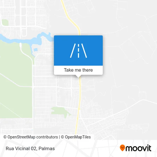 Rua Vicinal 02 map