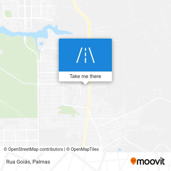 Rua Goiás map