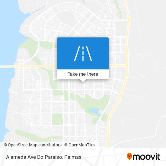 Alameda Ave Do Paraíso map