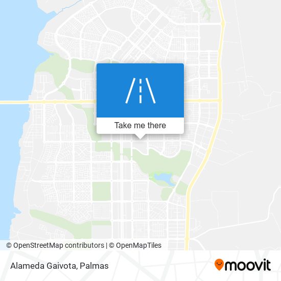 Alameda Gaivota map