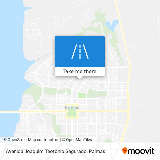 Avenida Joaquim Teotônio Segurado map