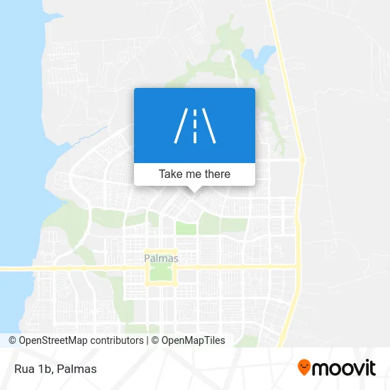 Rua 1b map