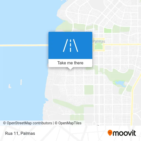 Rua 11 map