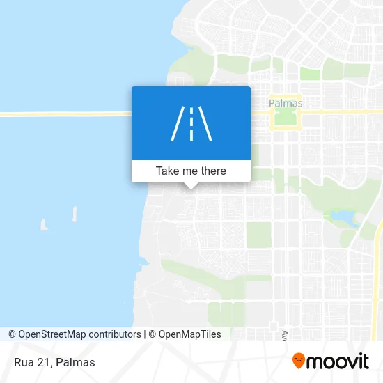 Rua 21 map