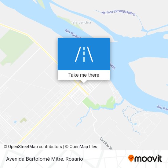 Avenida Bartolomé Mitre map