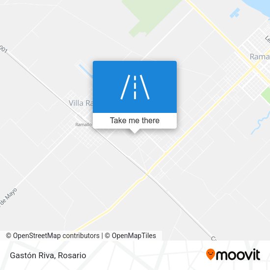 Mapa de Gastón Riva