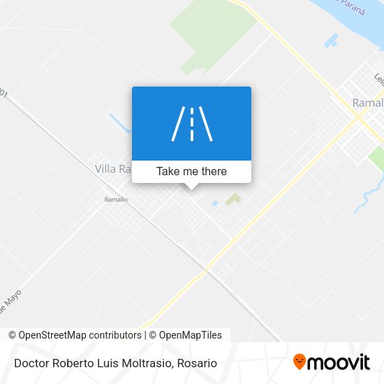 Mapa de Doctor Roberto Luis Moltrasio