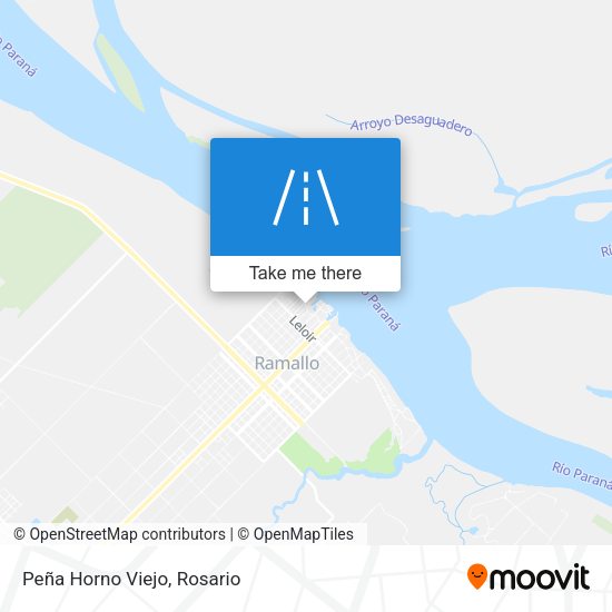 Mapa de Peña Horno Viejo