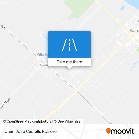 Juan José Castelli map