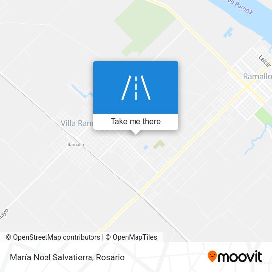 María Noel Salvatierra map