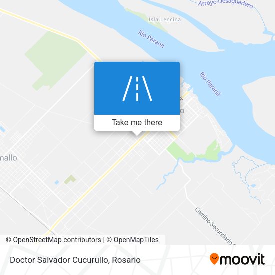 Mapa de Doctor Salvador Cucurullo