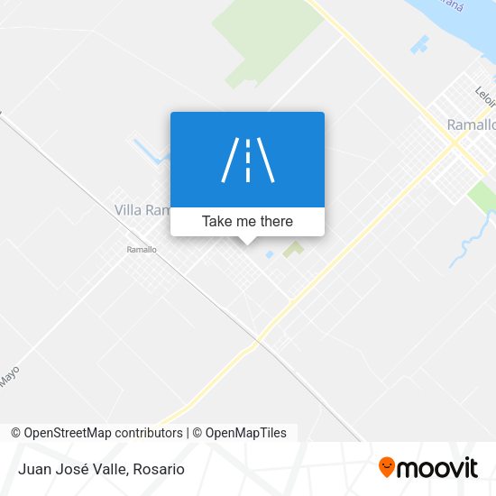 Juan José Valle map