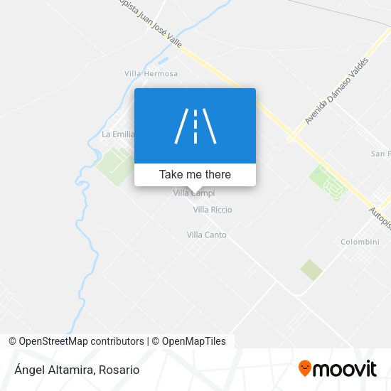 Mapa de Ángel Altamira