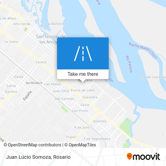 Mapa de Juan Lúcio Somoza