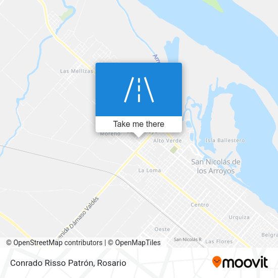 Mapa de Conrado Risso Patrón