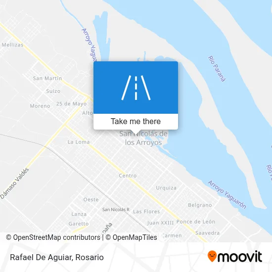 Rafael De Aguiar map