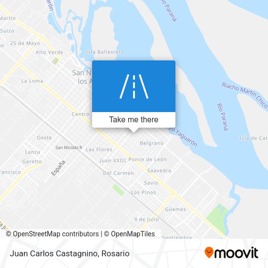 Juan Carlos Castagnino map