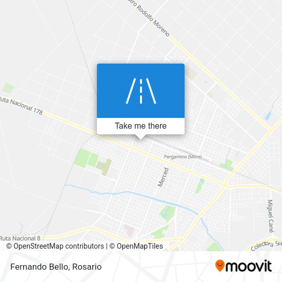 Mapa de Fernando Bello