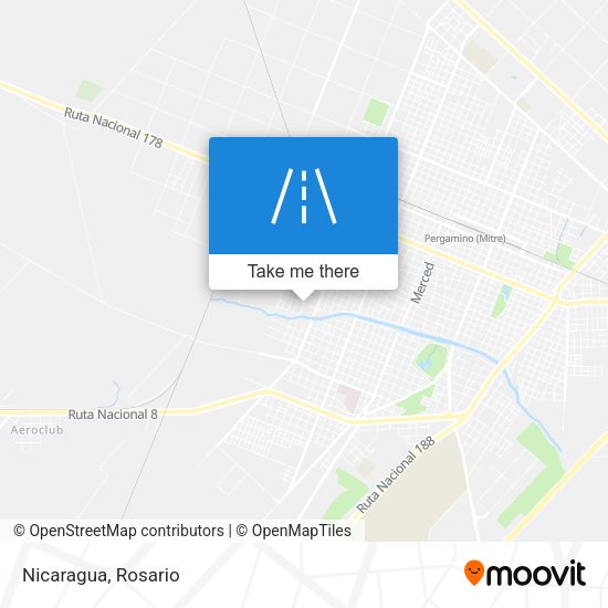 Mapa de Nicaragua
