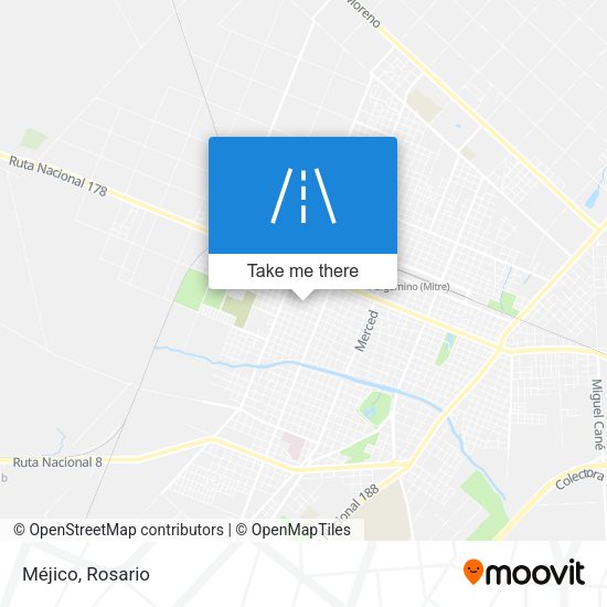 Mapa de Méjico