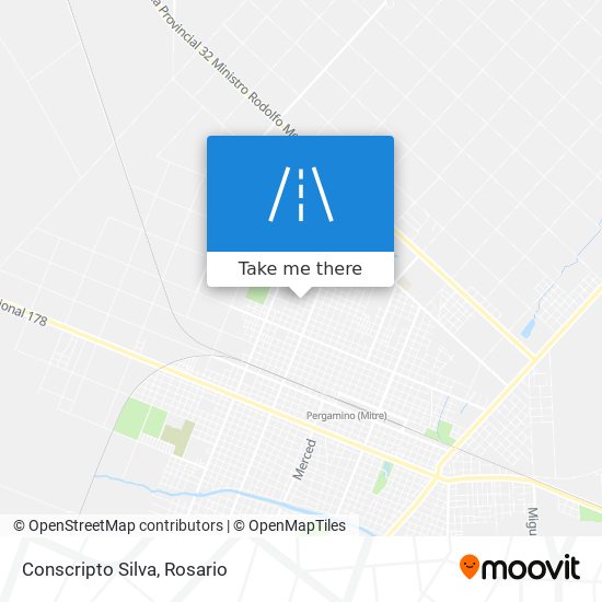 Conscripto Silva map