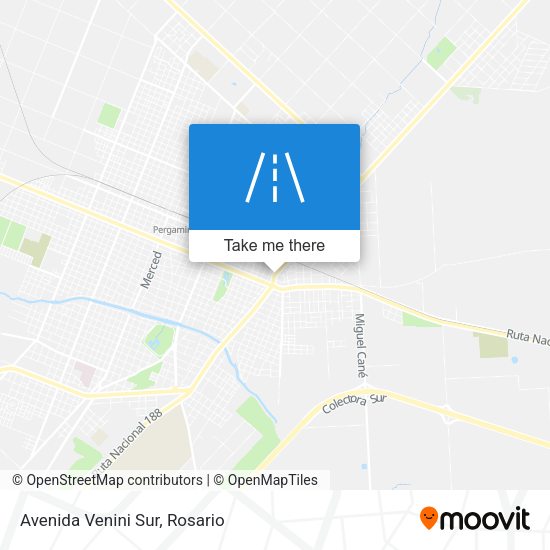 Avenida Venini Sur map