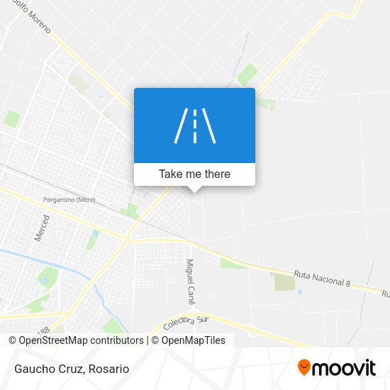 Mapa de Gaucho Cruz