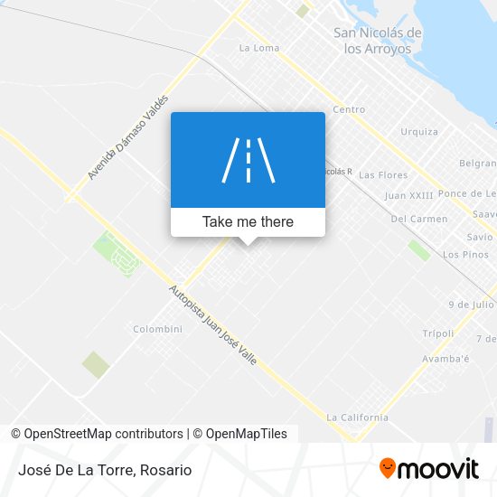 Mapa de José De La Torre