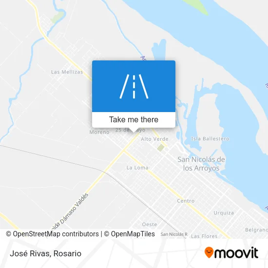 Mapa de José Rivas