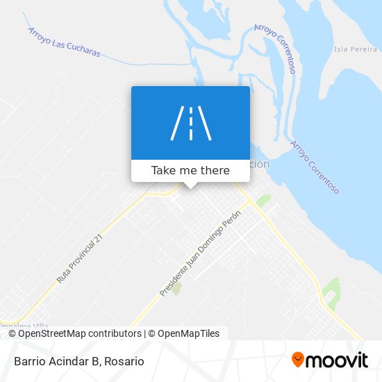 Barrio Acindar B map