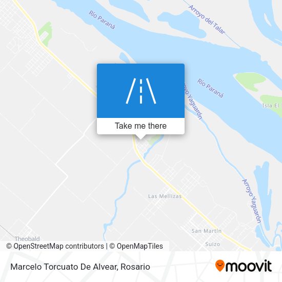 Marcelo Torcuato De Alvear map