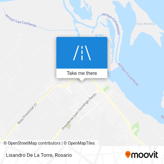Lisandro De La Torre map