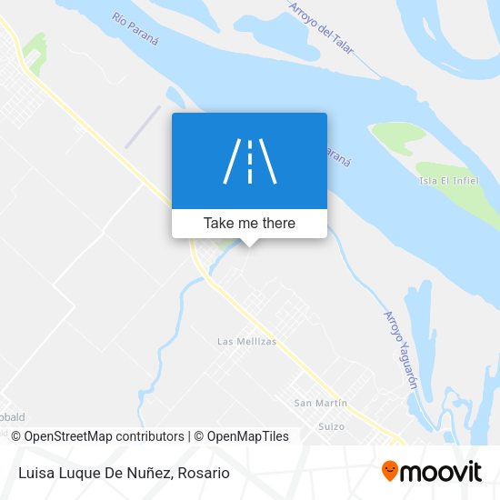 Luisa Luque De Nuñez map