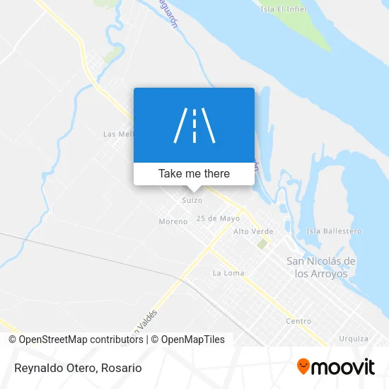 Mapa de Reynaldo Otero