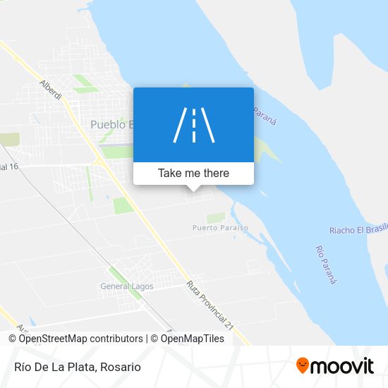 Mapa de Río De La Plata