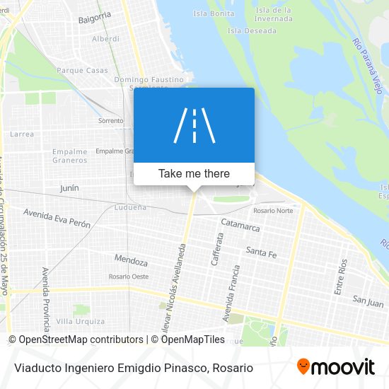 Viaducto Ingeniero Emigdio Pinasco map