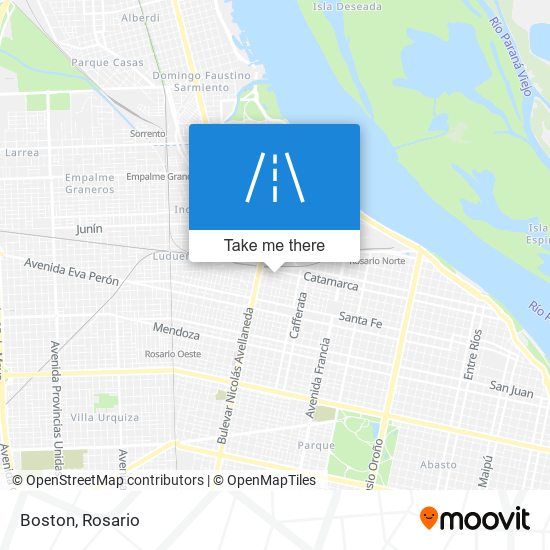 Boston map