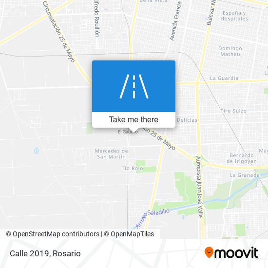 Calle 2019 map