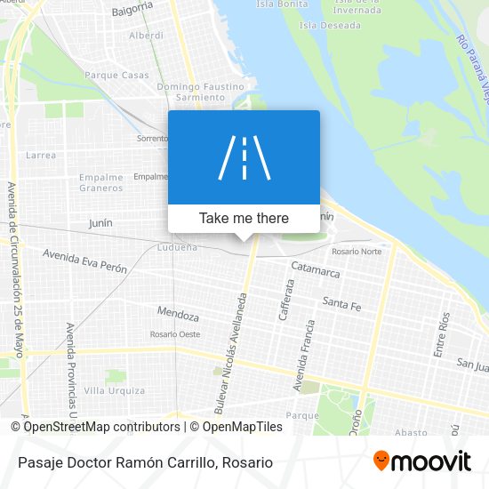 Pasaje Doctor Ramón Carrillo map