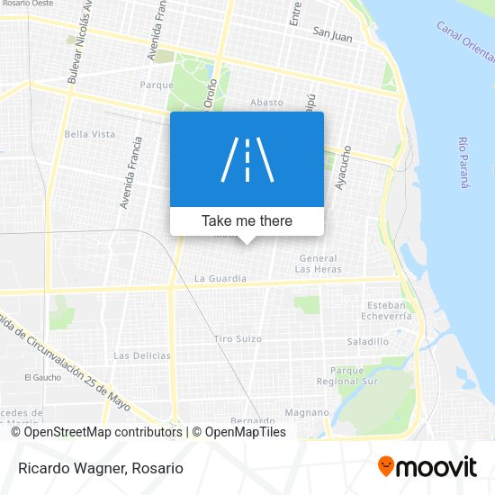 Mapa de Ricardo Wagner