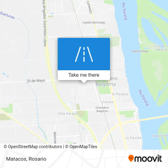 Matacos map