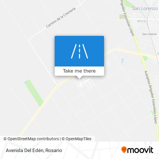 Avenida Del Edén map